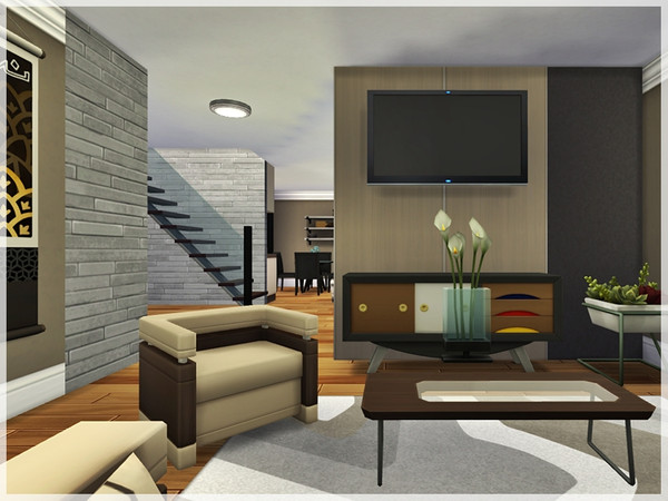Sims 4 Edurne house by Ray Sims at TSR