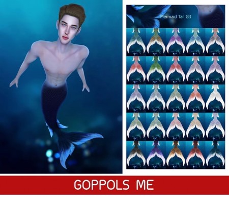 GPME-GOLD Mermaid Tail G3 at GOPPOLS Me