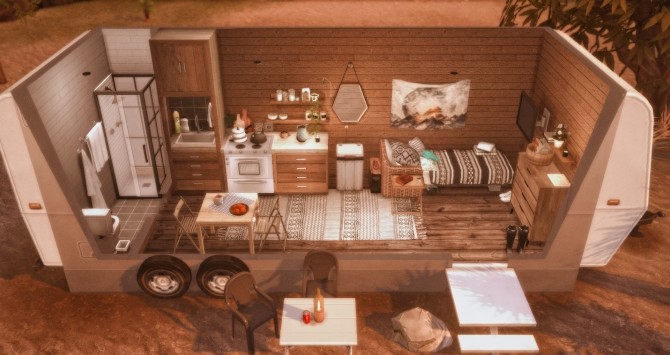 Sims 4 RV Home at Katverse