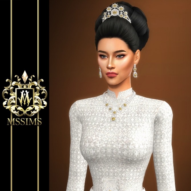 Sims 4 THAI TRADITIONAL BRIDE DRESS (P) at MSSIMS