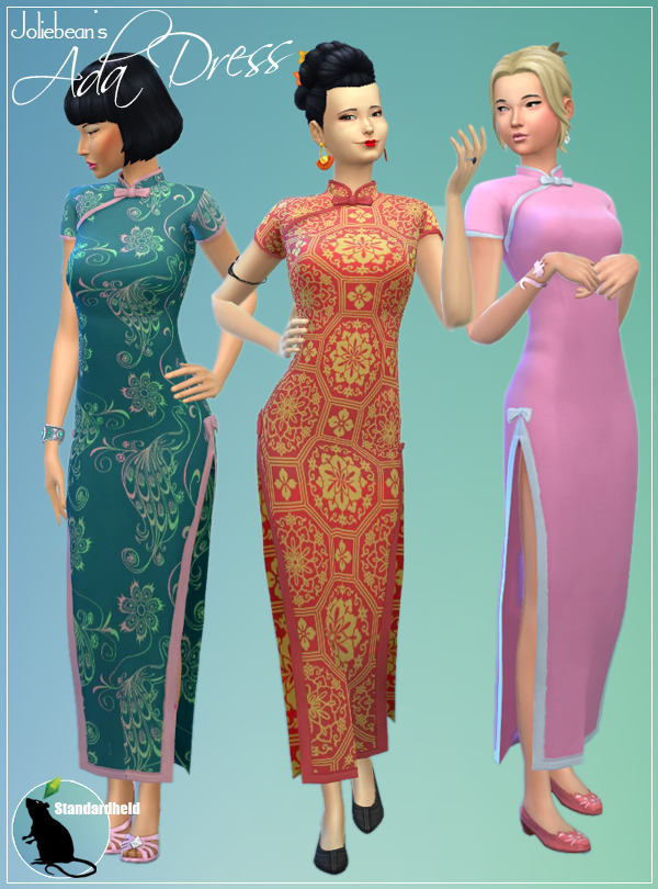 Sims 4 Joliebean’s Ada Dress at Standardheld