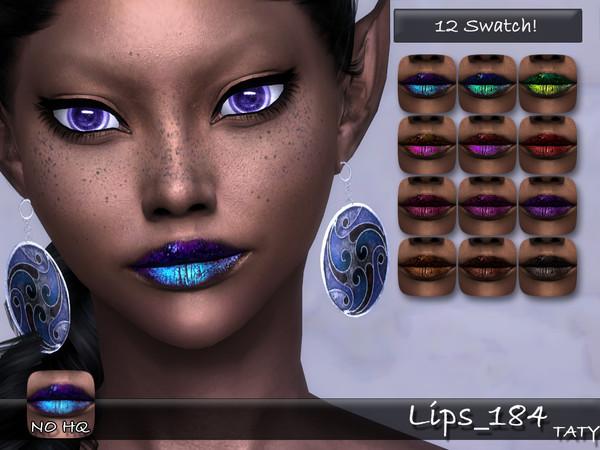 Sims 4 Lips 184 by tatygagg at TSR