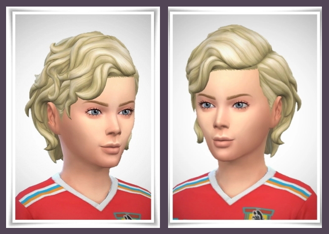 Sims 4 Payton Hair Kids version at Birksches Sims Blog