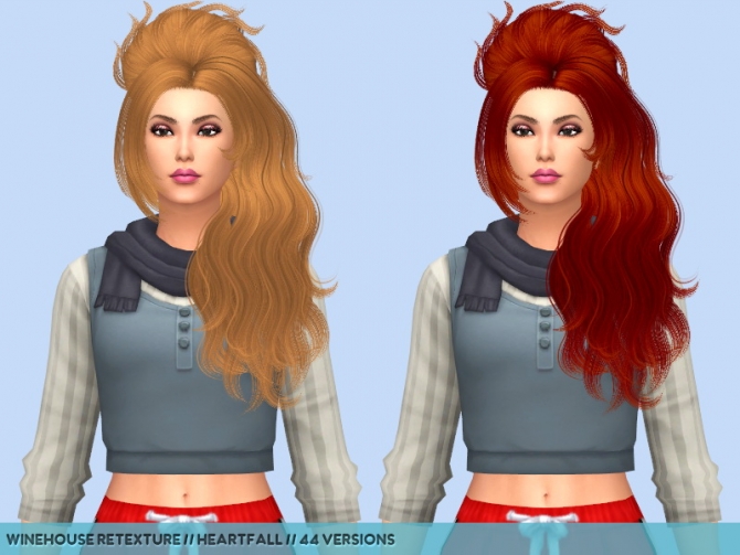6 Hair retextures at Heartfall " Sims 4 Updates 