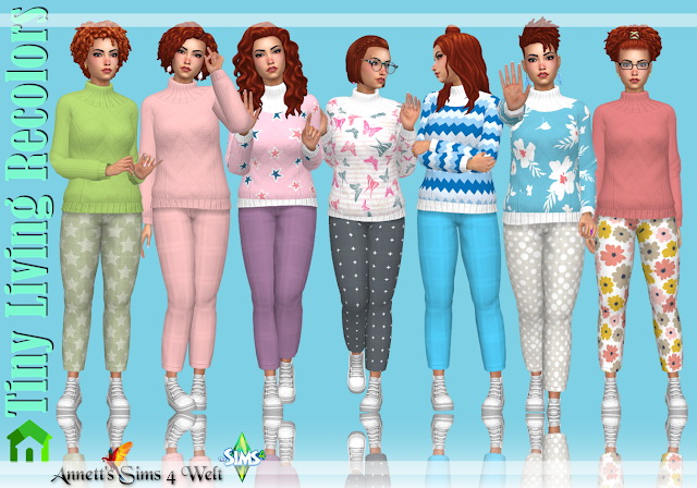 Sims 4 Tiny Living Recolors Part 1 at Annett’s Sims 4 Welt