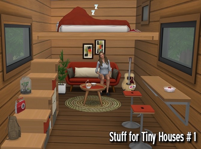 Sims 4 Furniture for Tiny Houses #1 at Around the Sims 4
