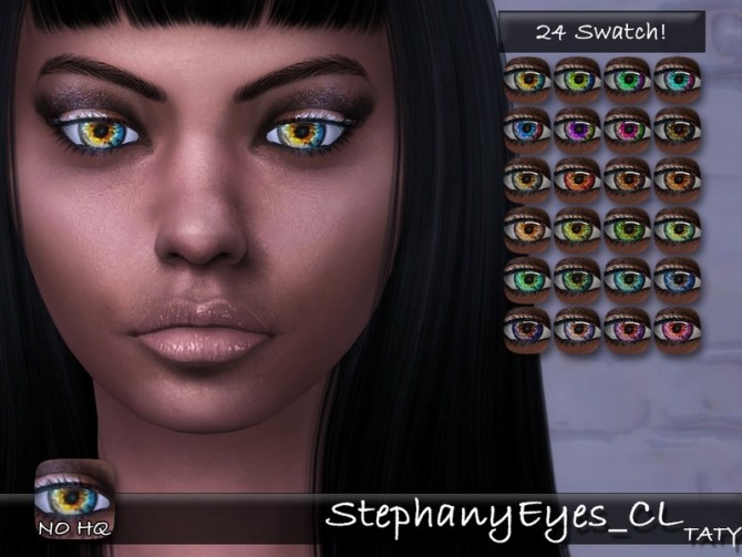 Sims 4 Stephany Eyes CL by tatygagg at TSR