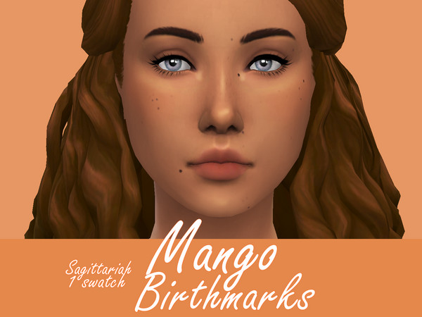 Sims 4 Mango Birthmarks by Sagittariah at TSR
