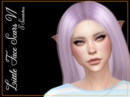 Little Face Scars V1 by Reevaly at TSR