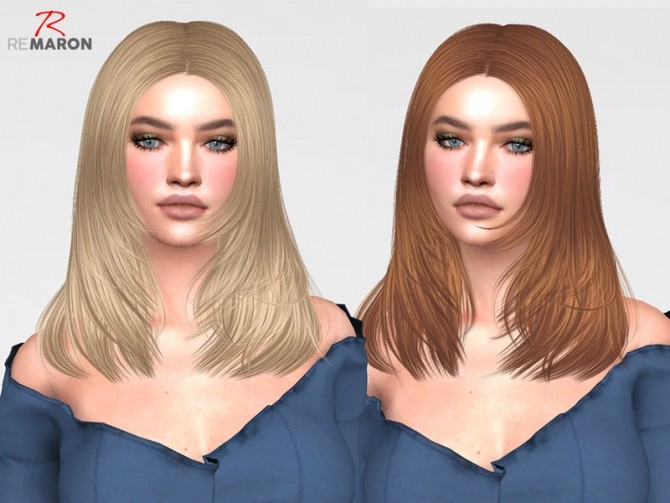 Sims 4 Kala Hair Retexture by remaron at TSR