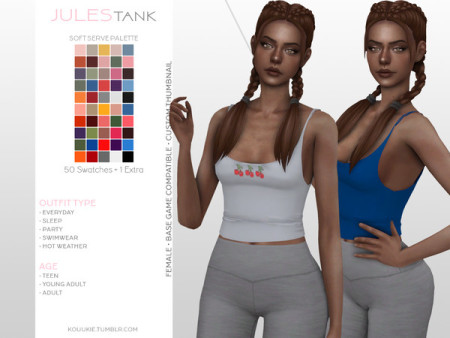 Jules Tank by Kouukie at TSR