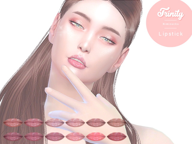 Sims 4 Trinity Lipstick at Kiminachu CC