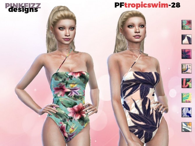 Sims 4 Tropic Swim by Pinkfizzzzz at TSR