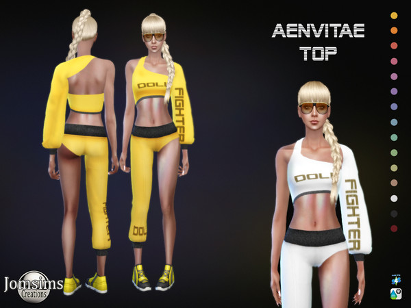 Sims 4 Aenvitae Top by jomsims at TSR