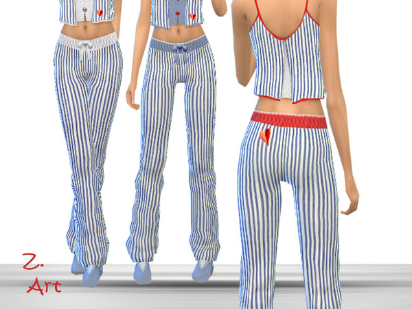 Sims 4 ValentineZ Pants 20 02 by Zuckerschnute20 at TSR