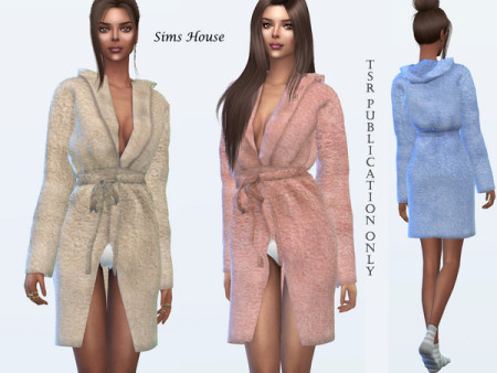 Women’s terry bathrobe by Sims House at TSR