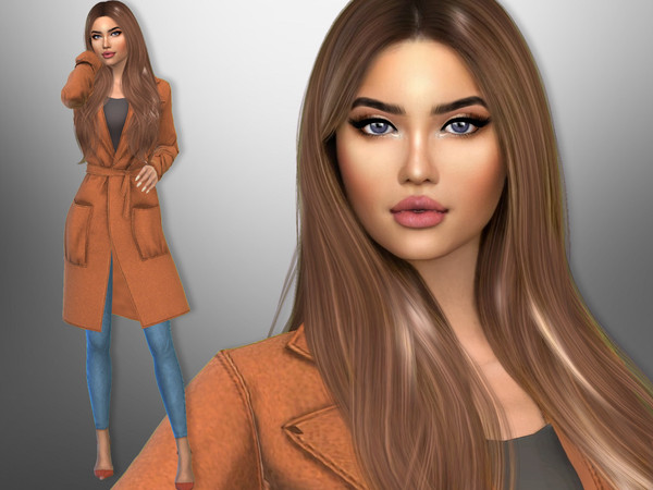 Penelope Flores by divaka45 at TSR » Sims 4 Updates