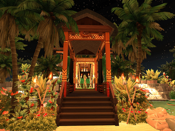 Sims 4 Tropicana Nightclub by Sarina Sims at TSR