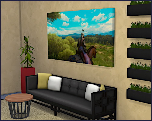 Sims 4 Witcher Paintings at CappusSims4You