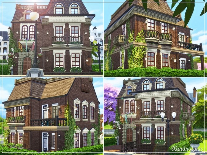 Sims 4 Gibbs Hill Housing by Xandralynn at TSR