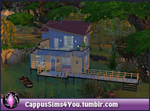 Sims 4 Sumpfige Oase house at CappusSims4You