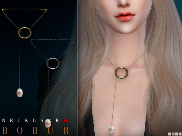 Sims 4 Necklace 05 by Bobur3 at TSR