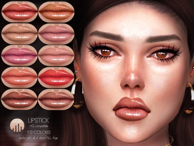 Sims 4 Lipstick BM22 by busra tr at TSR