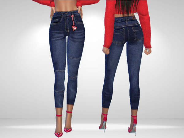 Sims 4 Nostalgic Jeans by Puresim at TSR