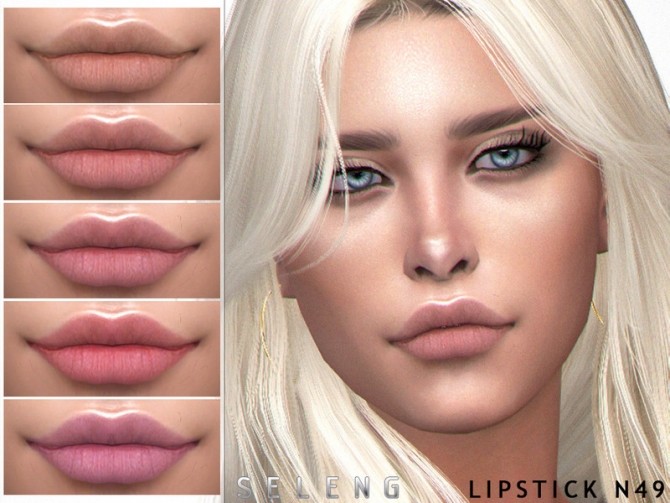 Sims 4 Lipstick N49 by Seleng at TSR