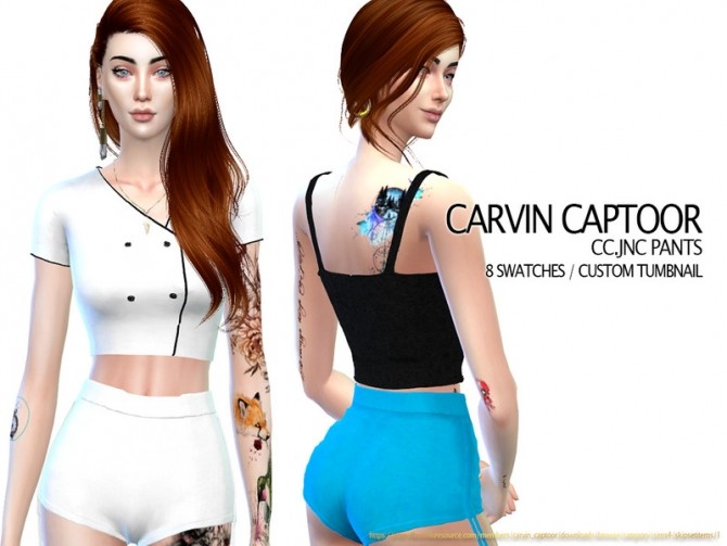 Sims 4 JNC Pants by carvin captoor at TSR