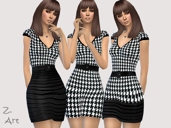 Sims 4 TrendZ. 20 01 dress by Zuckerschnute20 at TSR