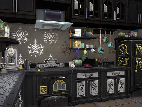 Sims 4 Witchy House by Ineliz at TSR
