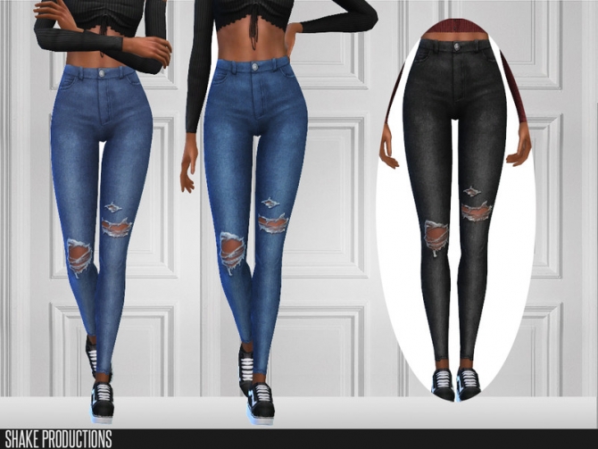 385 Jeans set by ShakeProductions at TSR » Sims 4 Updates