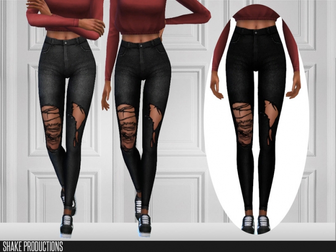385 Jeans set by ShakeProductions at TSR » Sims 4 Updates