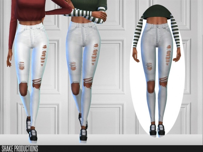 Sims 4 385 Jeans set by ShakeProductions at TSR