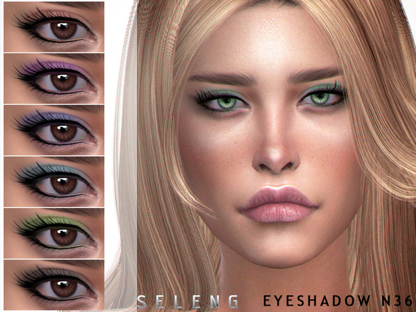 Sims 4 Eyeshadow N36 by Seleng at TSR
