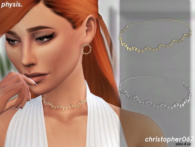 Sims 4 Physis Necklace by Christopher067 at TSR