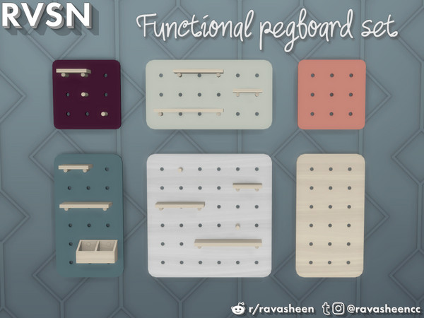 Sims 4 Peg To Differ Kitchen Clutter by RAVASHEEN at TSR