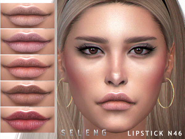 Sims 4 Lipstick N46 by Seleng at TSR