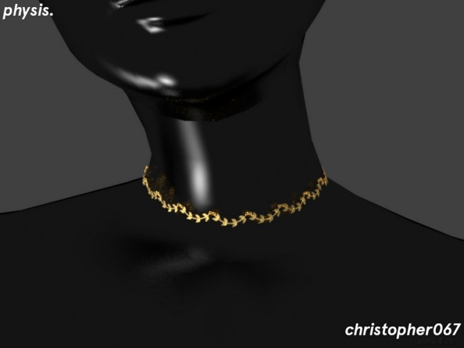 Sims 4 Physis Necklace by Christopher067 at TSR