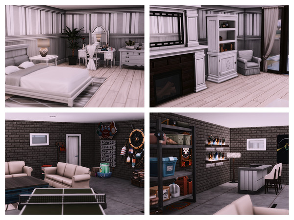Sims 4 Playa Vista modern home by xogerardine at TSR