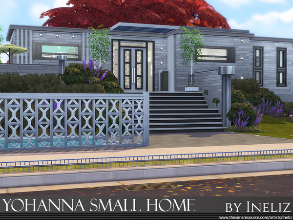 Sims 4 Yohanna Small Home by Ineliz at TSR