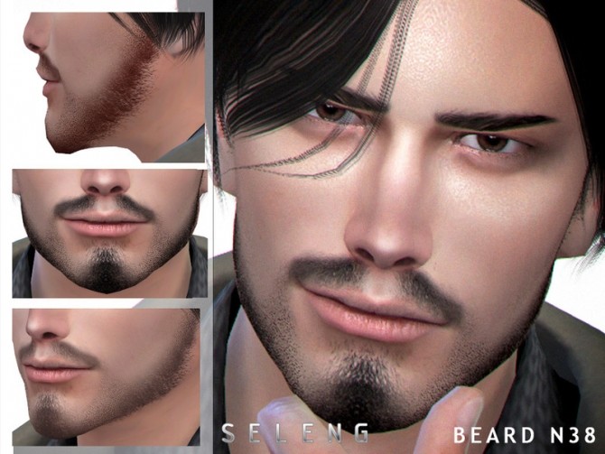 Sims 4 Beard N38 by Seleng at TSR