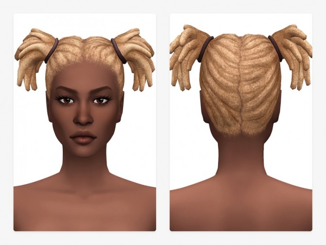 Sims 4 Dede Hair by Nords at TSR