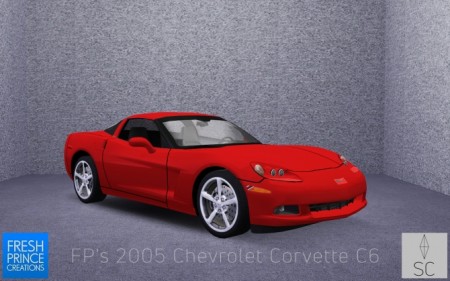 FP’s 2005 Chevrolet Corvette C6 by SimsCraft at Mod The Sims