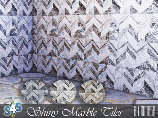 Sims 4 Shiny Marble Wall Tiles at Aifirsa