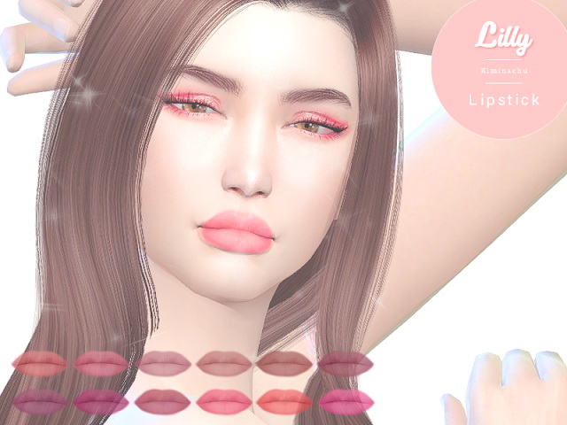 Sims 4 Lilly Lipstick at Kiminachu CC
