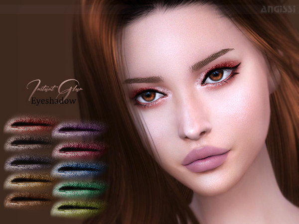 Sims 4 Instant Glam Eyeshadow by ANGISSI at TSR