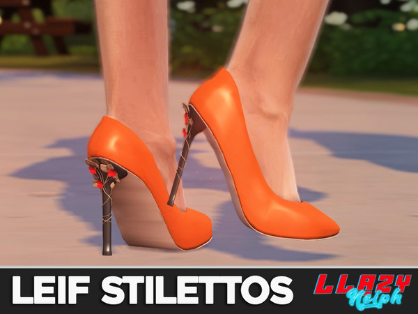 Sims 4 Leif Stilettos by llazyneiph at TSR