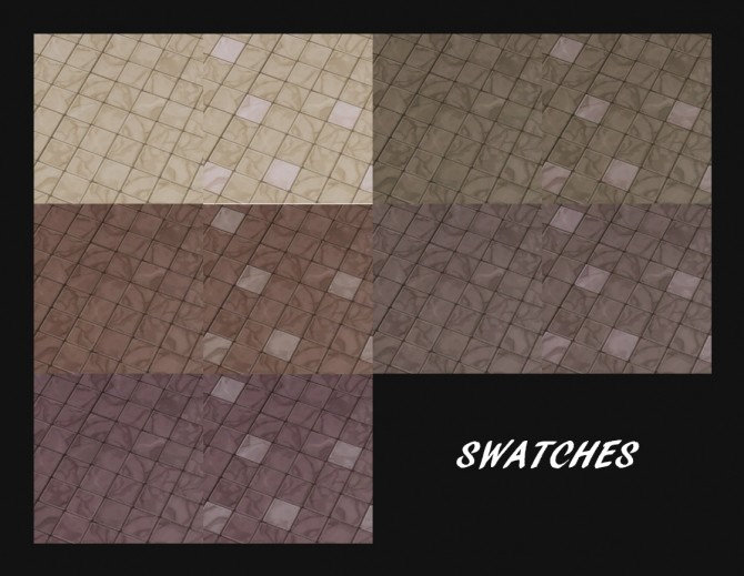 Sims 4 In Your Veins Marble Tile Recolours by Simmiller at Mod The Sims